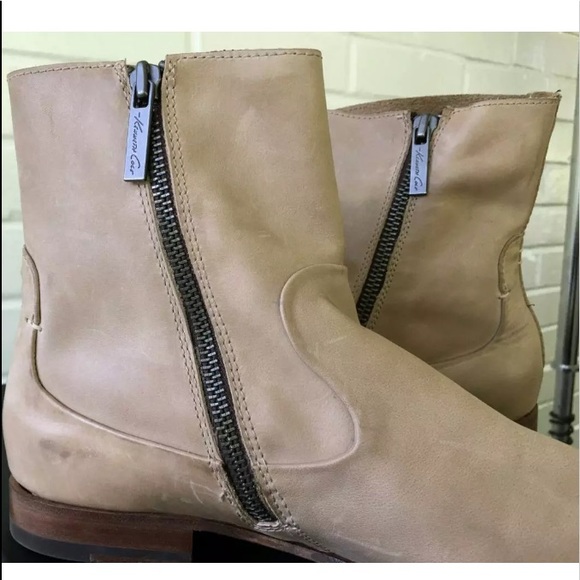 Kenneth‎ Cole Men\'s leather ankle boots, Size 7.5 main image 3